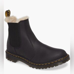 ‼️RARE‼️🎸Dr. Martens🎸🔥NWT🔥2976 Faux Shearling Chelsea Boot—7